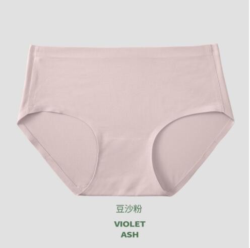 nk24002 Silk underwear 100% mulberry silk antibacterial modal seamless underwear women's mid-waist briefs wholesale