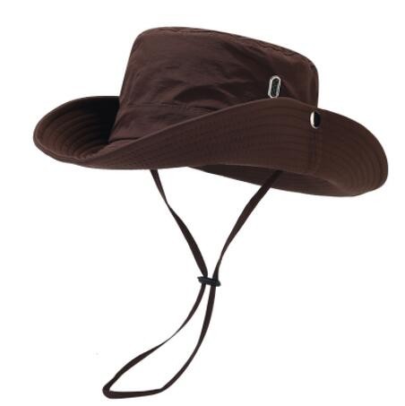 OUPRS mz24001 Outdoor quick-drying fisher Men's and women's outdoor camping hiking hat Rope climbing hat Western cowboy hat men's and women's hiking hat