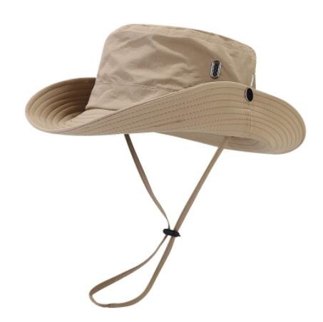 OUPRS mz24001 Outdoor quick-drying fisher Men's and women's outdoor camping hiking hat Rope climbing hat Western cowboy hat men's and women's hiking hat